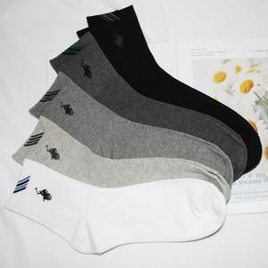 남성양말 심플 로고 빅사이즈 캐주얼 양말 발목 포톤2 5켤레