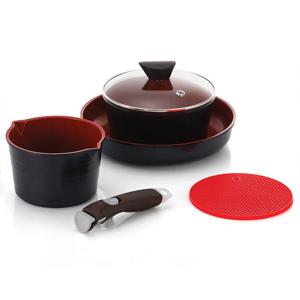 인덕션 드셰프 손잡이분리 냄비 후라이팬 6종 세트