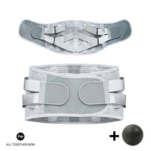 물리치료사가 판매하는 디스크 바른요 허리보호대 복대 마사지볼 세트