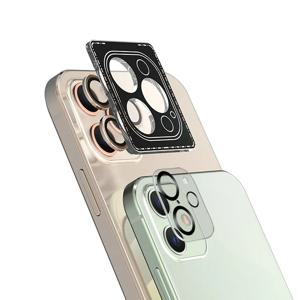 아이폰12 프로맥스 컬러 메탈핏 카메라 렌즈 강화유리 필름