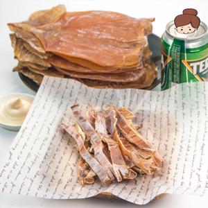껍질을 제거한 마른오징어 몸통 1kg
