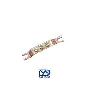 무도금 접지바 접지단자 3P