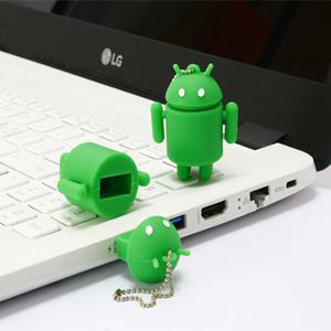 안드로이드 USB 메모리 3.0 32GB 대용량 이동식디스크 기가 귀여운 특이한 피규어