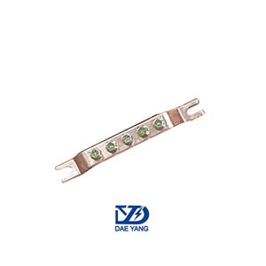 무도금 접지바 접지단자 5P