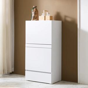 에이븐 600 2단 도어 렌지대 밥솥장 레인지대 전자렌지 수납장 주방수납장 미니