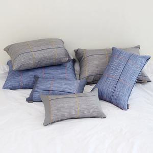 여름 시원한 양면 풍기인견 베개커버 물결 3size 솜미포함