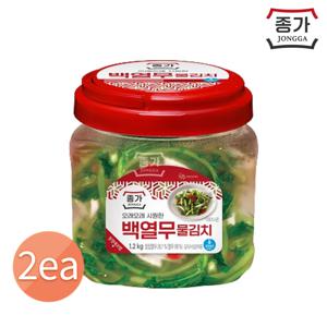 백열무 물김치 1.2kg(PET) *2개