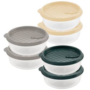 실리만 하모니 실리콘 냉동용기 원형 370ml 2개세트 WSK7241