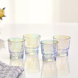 1+1 아크프랑스 홀로그램 오로라 소주잔 55ml (총4개출고)