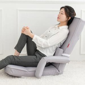 국산 휴락 좌식의자 1인용 안락 등받이 팔걸이 의자