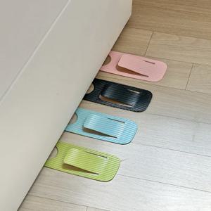 원터치 도어스토퍼 현관 방문 무타공 문닫힘방지 문고정