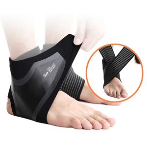 얇은 밴드 이중압박 발목보호대 스포츠 축구 농구 골프 아대 인대