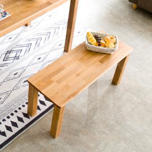 나르샤 엘다 원목 2인 벤치의자