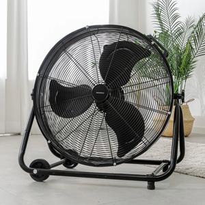 알루미늄 메탈대형 날개 이동형 공업용 업소용 선풍기 60cm YF2400