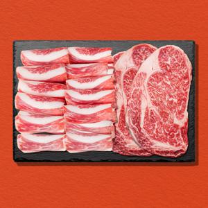 1++ 한우 생차돌박이 혼합 구이 세트 600g