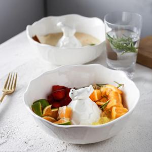 북극곰 폴라베어 화이트 도자기 면기 국수그릇 누워있는곰