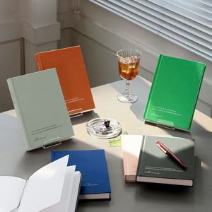 수베니어 B6 모눈 양장노트 6colors 그리드 필사 일기장