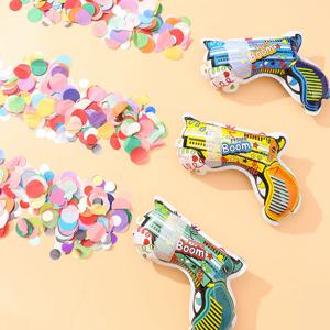 종이꽃가루 총모양 컨페티 푸쉬 폭죽 생일 브라이덜샤워 플라워샤워 파티용품