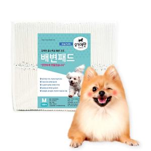 요기에만 애견패드 강아지 배변패드 절약형 20g 100매 반려견 대형