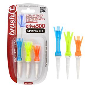 브러쉬티 drive500 스프링티 골프티 69/79/88mm 3EA 비거리증가