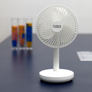 [리퍼] 탁상형 무선 선풍기 FL-SC05MW 화이트(S급리퍼상품)