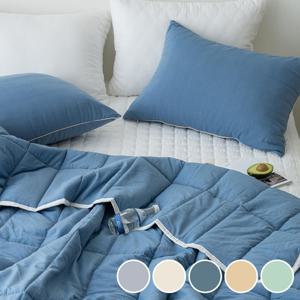 포쉬 모달 워싱 간절기/사계절 차렵이불(S/Q) 5colors