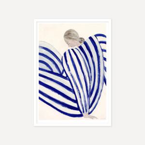 소피아 린드 / Blue Stripe At Concorde (50x70)