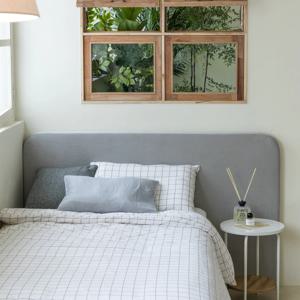 [리퍼]수아베 패브릭 호텔침대 프레임 패널형 SS/Q