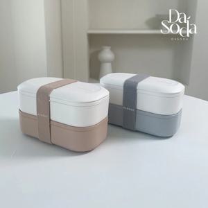 밤부 도시락통 1200ml 직장인 도시락통 런치박스 소풍 도시락