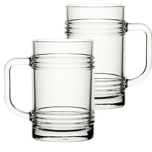 터키  틴캔 맥주잔2P 380ml 머그 유리컵