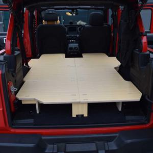 지프 랭글러 차박 평탄화