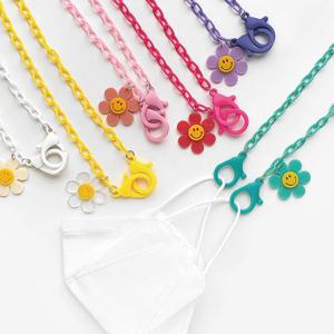 꽃체인마스크스트랩