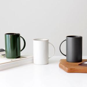 국내생산 카페 오릇 솔리드 예쁜 머그컵 롱 460ml 3colors