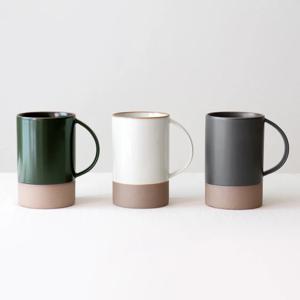 2인세트 국내생산 카페 오릇 투톤 예쁜 머그컵 롱 460ml 3colors