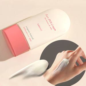 피부자극임상 유아 임산부 유기농 선밀크크림 SPF50+ 50ml 브로콜리, 유기농쌀겨