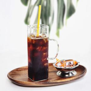 내열 카페 유리컵 하이볼 소맥잔 특이한 맥주잔  생맥주잔 500ml