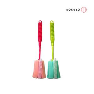 재팬 코쿠보 삼겹스펀지 브러쉬(컵/포트/보틀/물병에 사용)-컵브러쉬