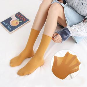 스타킹 얇은 골지 무지 양말 돌돌이 무압박 14colors