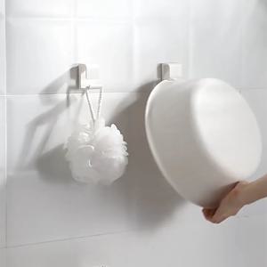 접착식 세숫대야걸이 대야 책 가방 걸이 후크 모자 거치대