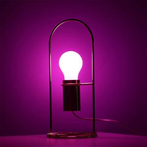 일광  8W 장식용 인테리어 전구 LED a60 색전구 pink 카페조명 예쁜 디자인램프