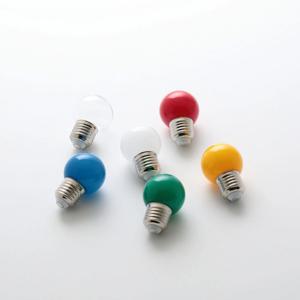 일광 1W 장식용 인테리어 전구 LED G45 색전구 카페조명 예쁜 디자인램프