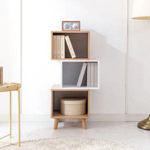 블로우 3단 싱글 오픈형 슬림 공간박스 600