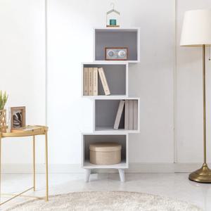 블로우 4단 싱글 오픈형 슬림 공간박스 600