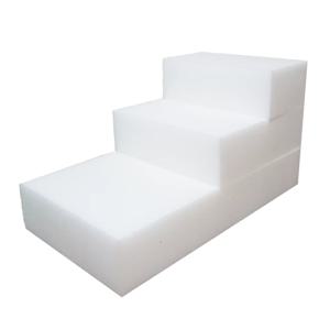 케이디앤펫 애견계단 화이트스펀지 PE스펀지 3단 ohouse