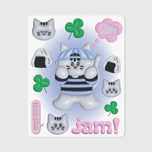 MY NAME IS JAM-WHITE(마우스패드)