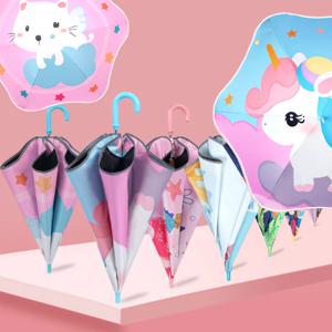 KC인증 캐릭터 유아 키즈 안전 빛반사우산 자외선차단 어린이양산 10종