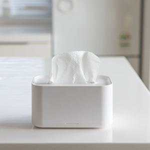 모던 화이트 스프링 티슈 케이스 휴지 케이스