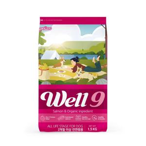 가수분해 피부 눈물 사료 웰나인 S(오리+연어) 독 1.5kg