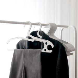 오닉스 3.0 논슬립 옷걸이 바지걸이 30P(화이트-그레이)