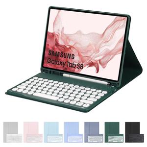 갤럭시탭S8 S7 11 블루투스 키보드 케이스 S펜수납 북커버 CW-34